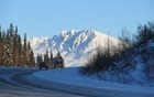 Mountain roads such as these must be respected, especially in the dead of winter.