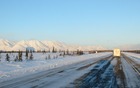 Roads were mostly clear during our passage through Denali National Park and Reserve.