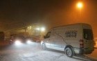 Our Mercedes-Benz Sprinter stubbornly refusing to start in -41 C weather in Fairbanks, Alaska.
