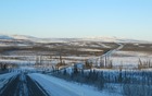Visibility was excellent, but traffic was light for much of our northward push.