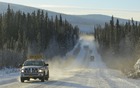 Sometimes wider loads would be escorted by scout and chase trucks.