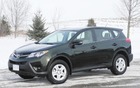 The new RAV4’s exterior is decidedly sportier than the previous model. 