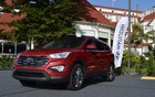 Le Hyundai Santa Fe XL lors de son dévoilement