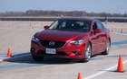 Costa Mouzouris testing one of the safety technology at ICAR ractrack