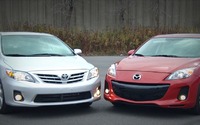 Comparison Review 2013 Mazda3 vs Toyota Corolla