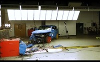 2014 Range Rover Sport Crash Test at Millbrook