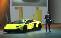 Lamborghini Aventador LP 720-4 50 Anniversario Worldwide Premiere (en anglais)