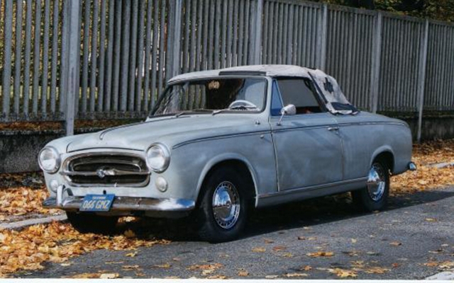 Peugeot 403 1955 кабриолет